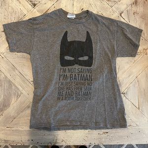 Boys Batman funny graphic Tee